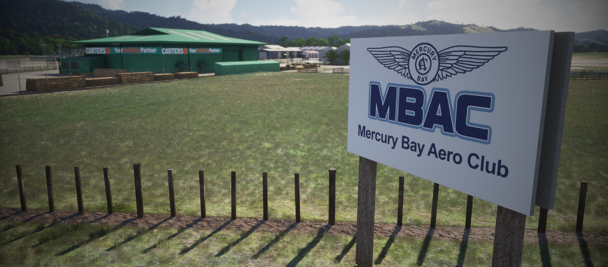 Whitianga Aerodrome & Landmarks (NZWT)