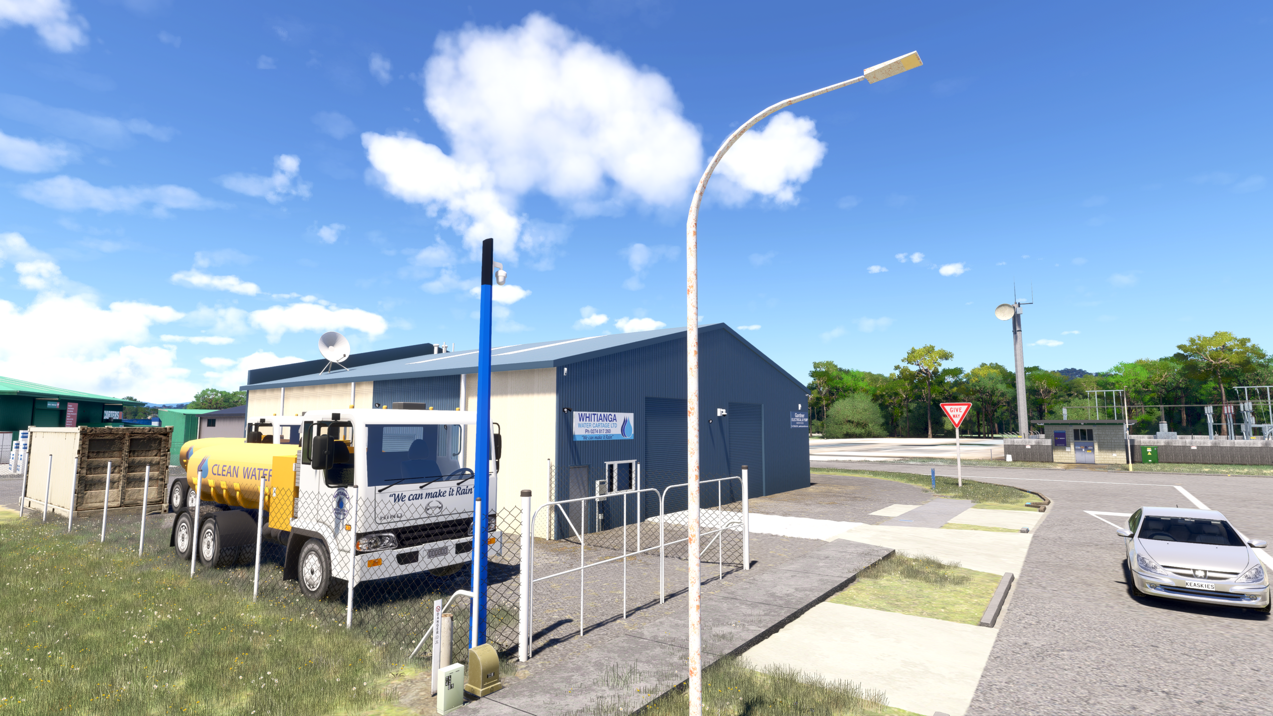 Whitianga Aerodrome & Landmarks (NZWT)