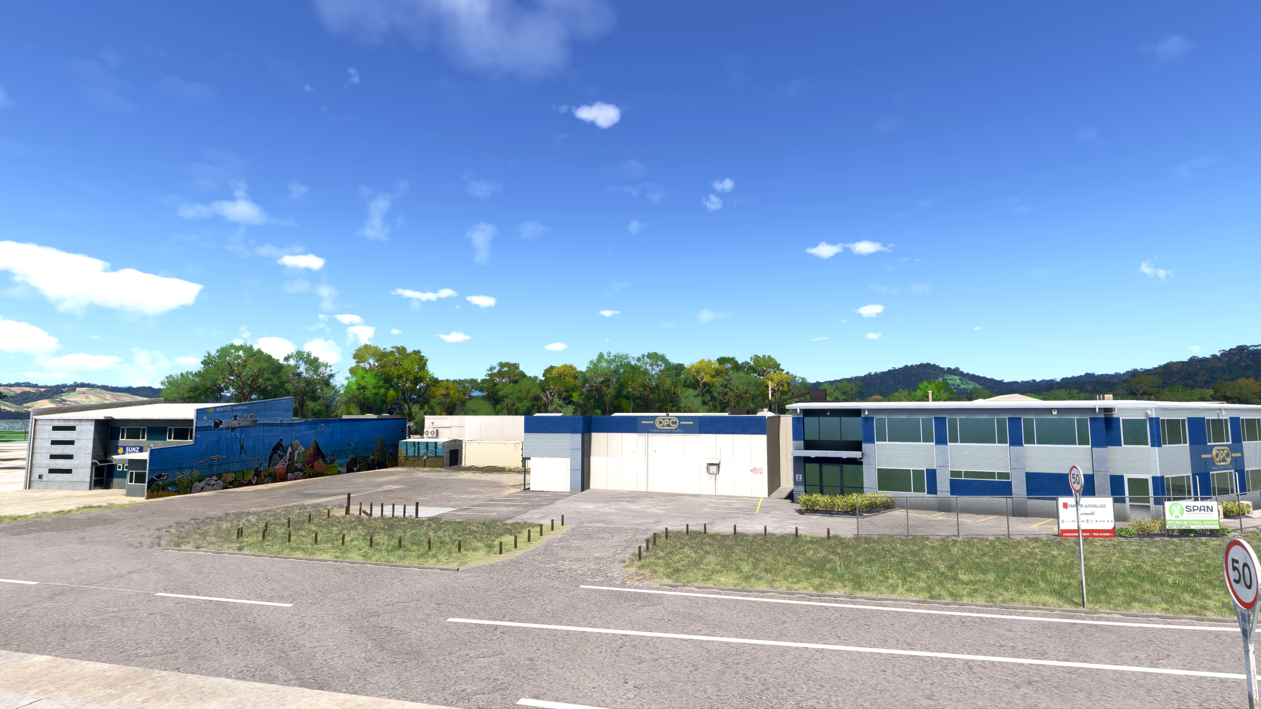 Whitianga Aerodrome & Landmarks (NZWT)