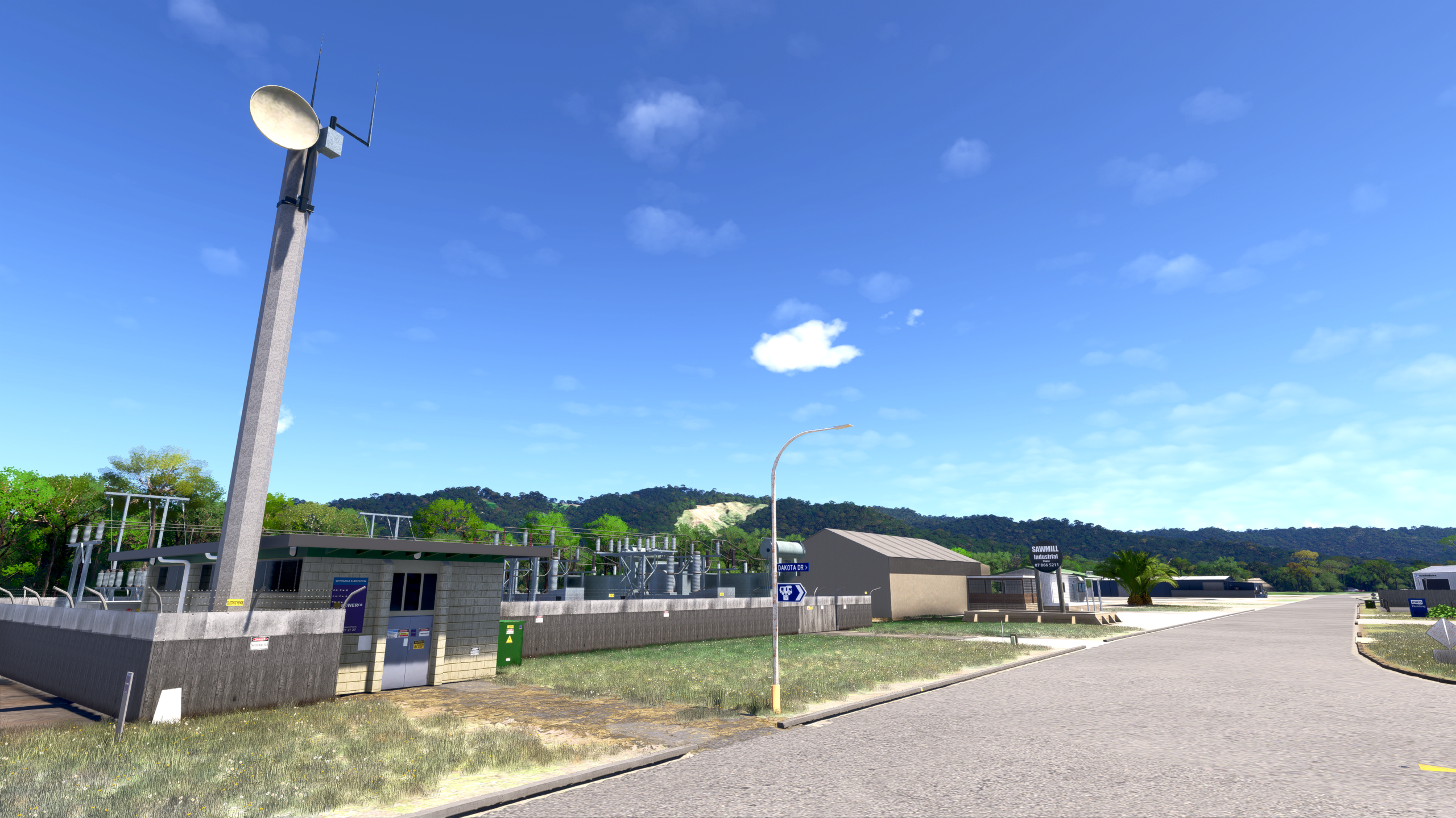 Whitianga Aerodrome & Landmarks (NZWT)