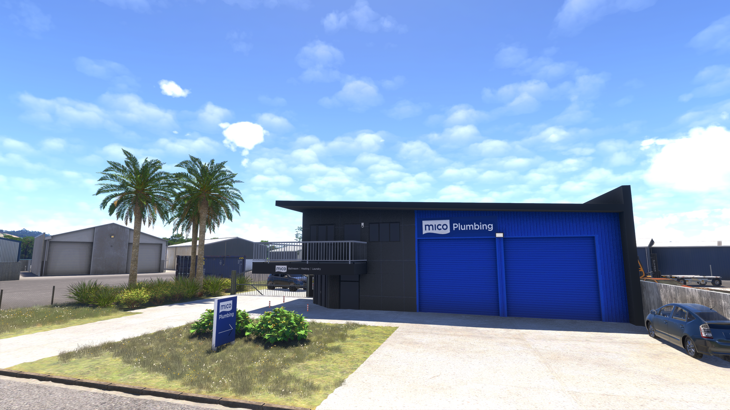 Whitianga Aerodrome & Landmarks (NZWT)